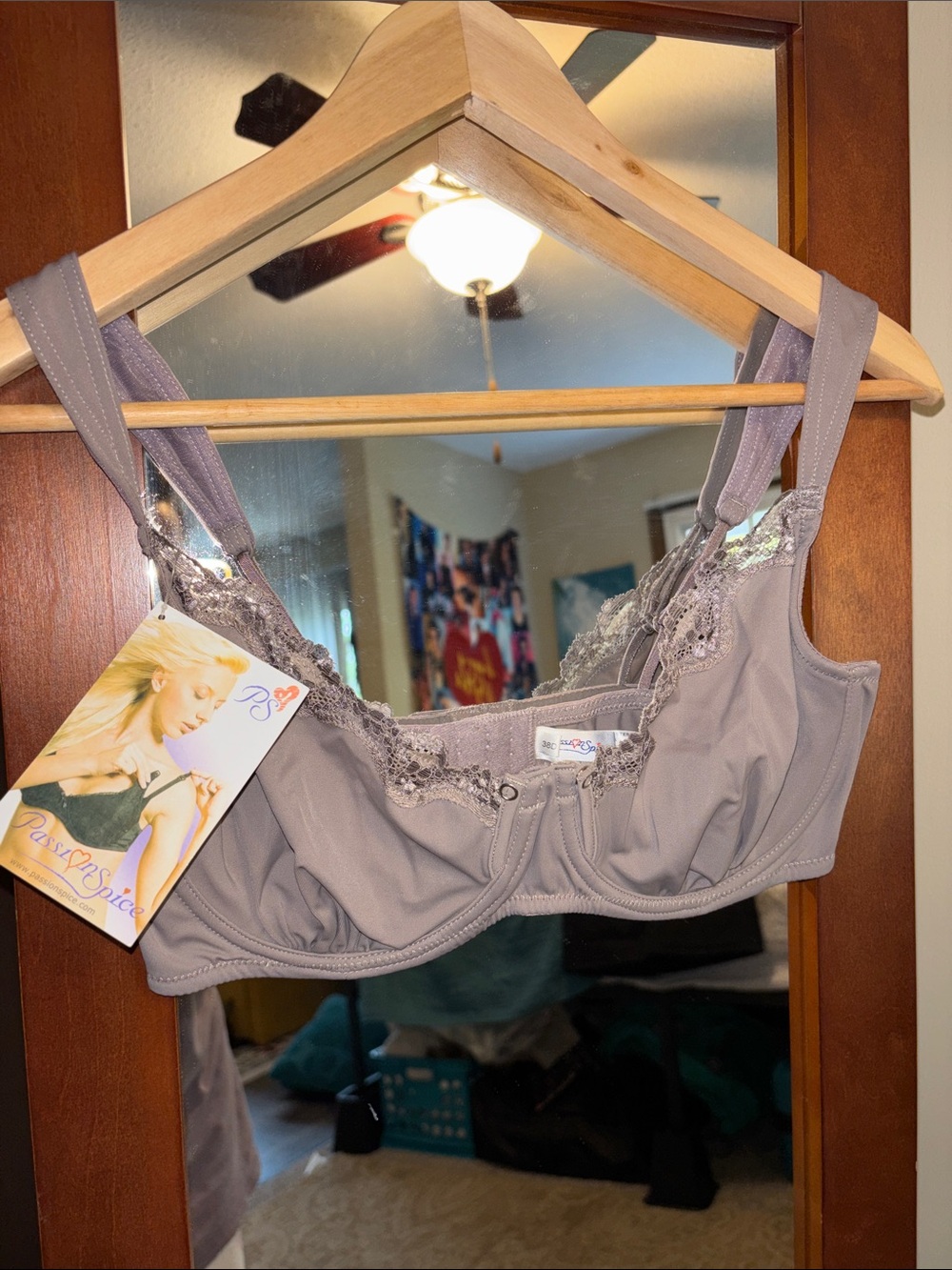 NWT Maternity Bra PassionSpice Taupe Size 38D